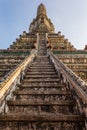 Wat Arun Stairway Royalty Free Stock Photo