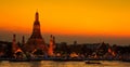 Wat Arun in the sunset