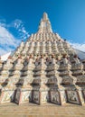 Wat Arun Temple in Bangkok. Thailand Royalty Free Stock Photo