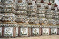 Wat Arun temple in Bangkok Thailand. Wat Arun-Buddhist temple in Bangkok`s Yai