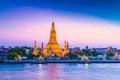 Wat Arun Temple of dawn in Bangkok Thailand Royalty Free Stock Photo