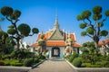 Wat arun,Temple of dawn,Landmark famous temple of Bangkok Royalty Free Stock Photo