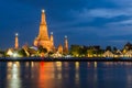 Wat Arun, The Temple of Dawn, at twilight