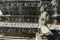 Wat Arun temple details in Bangkok