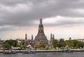 Wat Arun temple at dusk Royalty Free Stock Photo