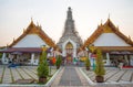 Wat Arun Temple, near Chao Praya river, Bangkok, Thailand Royalty Free Stock Photo