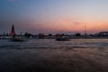 Wat Arun temple, sunset - Bangkok Royalty Free Stock Photo