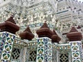 Architecture. Buddhist Temple. Bangkok. Royalty Free Stock Photo