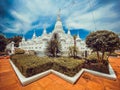 Wat Asokaram, temple in south Bangkok, Thailand