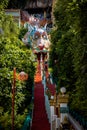 Wat Ban Tham temple and cave in Kanchanaburi, Thailand