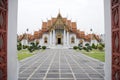 Wat Benchamabophit Dusitwanaram or Marble Temple in Bangkok