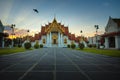 Wat benchamabophit ,marble temple one of most popular traveling