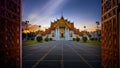 Wat benchamabophit ,marble temple one of most popular traveling Royalty Free Stock Photo