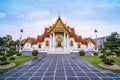 Wat Benchamabophit temple Royalty Free Stock Photo