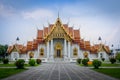 Wat Benchamabopit (Marble Temple) in Bangkok, Thailand Royalty Free Stock Photo