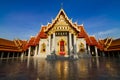 Wat Benjamabopit marble temple Royalty Free Stock Photo