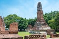 WAT BOROM PUTTHARAM in Ayutthaya, Thailand. It is part of the World Heritage Site - Historic City of Ayutthaya