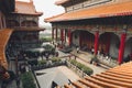 Wat Borom Raja Kanjanapisek or Wat Leng Nei Yi 2, The traditional Chinese style temple in Nonthaburi, Thailand