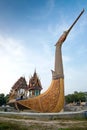 WAT CHA LOR TEMPLE, Beautiful temple, NONTHABURI, Thailand
