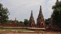 Wat Chai Wattanaram, Ancient Temple in Ayutthaya, Thailand