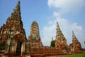 Wat Chai Wattanaram, Ayutthaya, Thailand. Royalty Free Stock Photo
