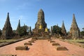 Wat Chai Watthanaram, Ayutthaya (Thailand) Royalty Free Stock Photo