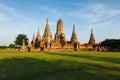 Wat Chai Watthanaram in Ayutthaya, Thailand Royalty Free Stock Photo