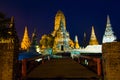 Wat Chai Watthanaram, Ayutthaya Thailand Royalty Free Stock Photo