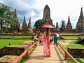 Wat Chai Watthanaram, A Heritage site in Ayutthaya, Thailand