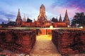 Wat Chaiwatthanaram, Ayutthaya, Thailand is a place where both