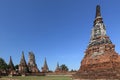 Wat Chaiwatthanaram is a Buddhist temple in the city of Ayutthaya Historical Park,Thailand,travel concept Royalty Free Stock Photo