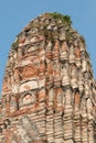 Wat Chaiwatthanaram Buddhist temple in the city of Ayutthaya Historical Park, Thailand, and a UNESCO World Heritage Site. Royalty Free Stock Photo
