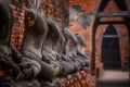 Wat Chaiwatthanaram temple in Ayuthay, Thailand Royalty Free Stock Photo