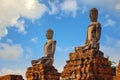 Wat Chaiwatthanaram temple in Ayuthaya Historical Park, Thailand Royalty Free Stock Photo