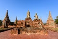 Wat Chaiwatthanaram temple, Ayuthaya, Thailand Royalty Free Stock Photo