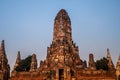 Wat Chaiwatthanaram temple in Ayutthaya Historical Park