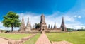 Wat Chaiwatthanaram temple in Ayutthya