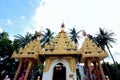 Wat Chaiyamangalaram Thai Buddhist Temple,Penang Malaysia Royalty Free Stock Photo