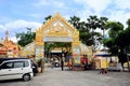 Wat Chaiyamangalaram Thai Buddhist Temple,Penang Malaysia Royalty Free Stock Photo
