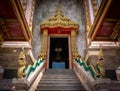 Top tower of Wat Chalong, Phuket, Thailand