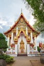 Wat Chalong temple during the afternoon, Phuket, Thailand Royalty Free Stock Photo