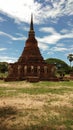 Wat Chang Lom Pagoda Royalty Free Stock Photo