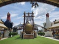 Wat Chedi Ai Kai Egg Boy temple Nakhon Si Thammarat Thailand Buddhist luck merit fortune wealth