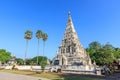 Wat Chedi Liam Ku Kham or Temple of the Squared Pagoda in ancient city of Wiang Kum Kam, Chiang Mai, Thailand Royalty Free Stock Photo