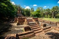 Wat Chedi Liam Wat Ku Kham or Temple of the Squared Pagoda in ancient city of Wiang Kam, Chiang Mai, Thailand