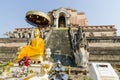 Wat Chedi Luang ancient pagoda, Chiang Mai, Thailand