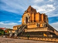 Wat Chedi Luang. Chiang Mai, Thailand Royalty Free Stock Photo