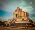 Wat Chedi Luang. Chiang Mai, Thailand Royalty Free Stock Photo