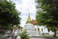 Wat Chim Phli Sutthawat on Koh Kret in Nonthaburi Province Royalty Free Stock Photo