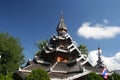 Wat Hua Wiang, Mae Hong Son, Thailand Royalty Free Stock Photo